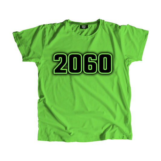2060 Year Men Unisex T-Shirt (Liril Green)