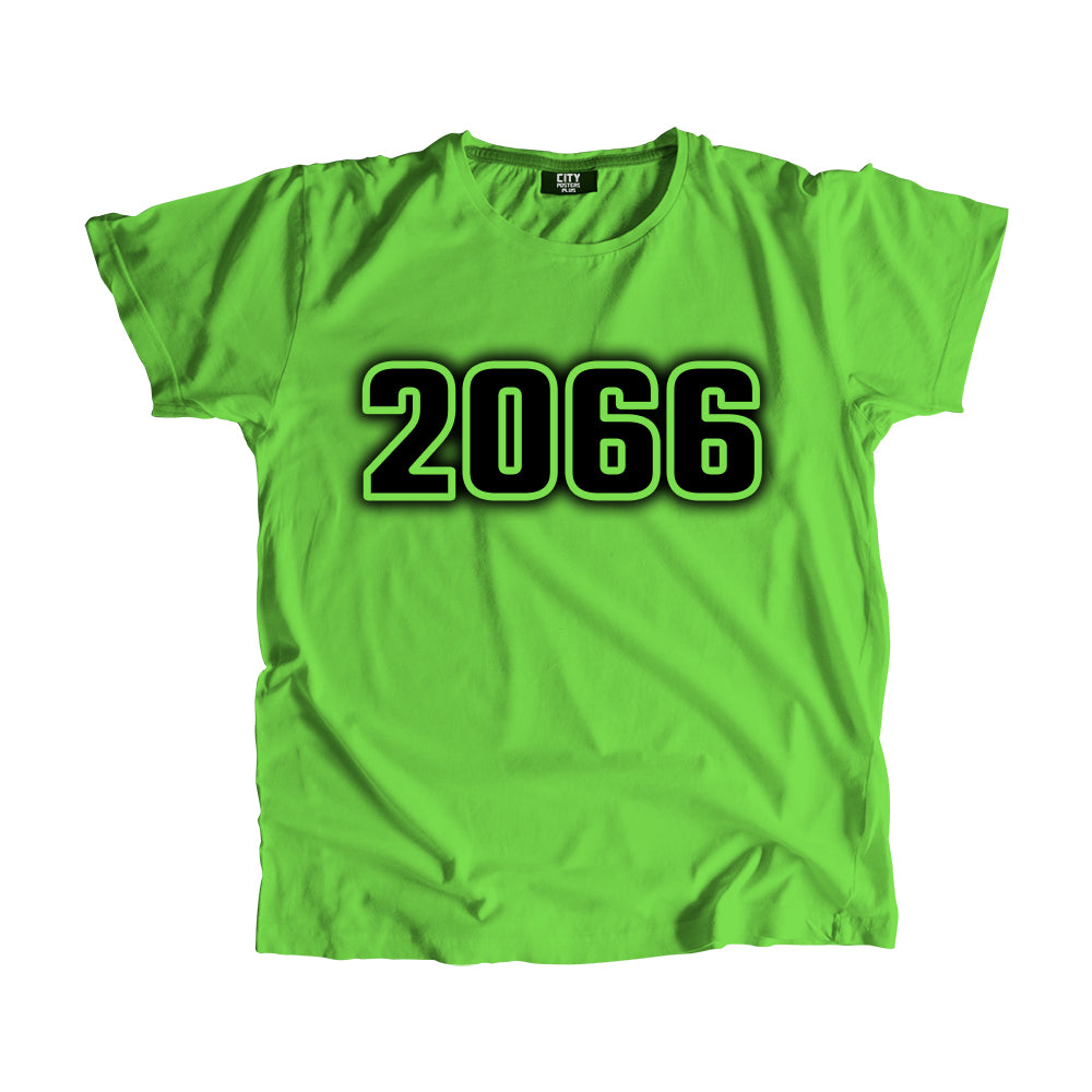 2066 Year Men Unisex T-Shirt (Liril Green)