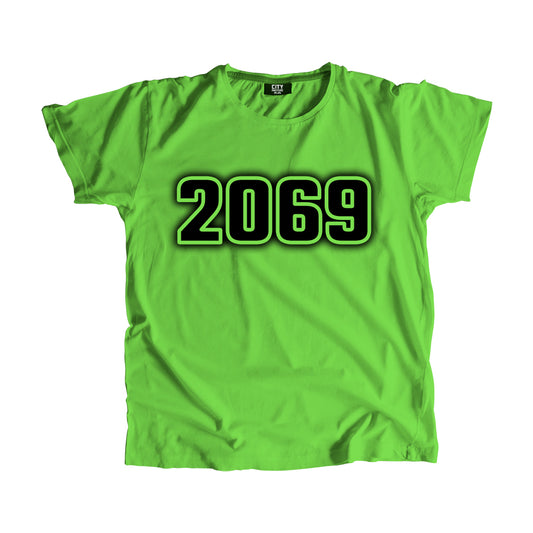 2069 Year Men Unisex T-Shirt (Liril Green)