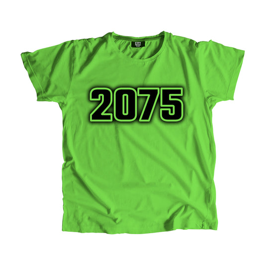 2075 Year Men Unisex T-Shirt (Liril Green)