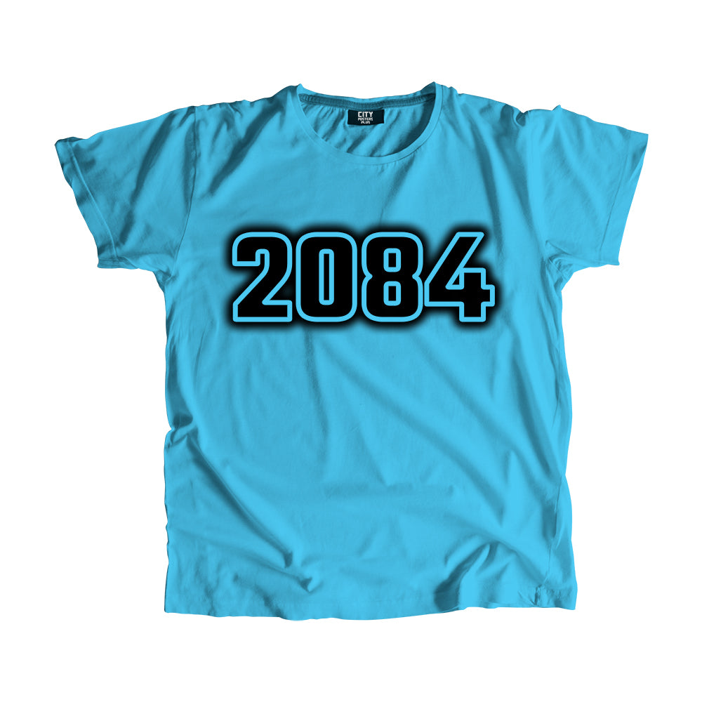2084 Year Men Unisex T-Shirt (Sky Blue)