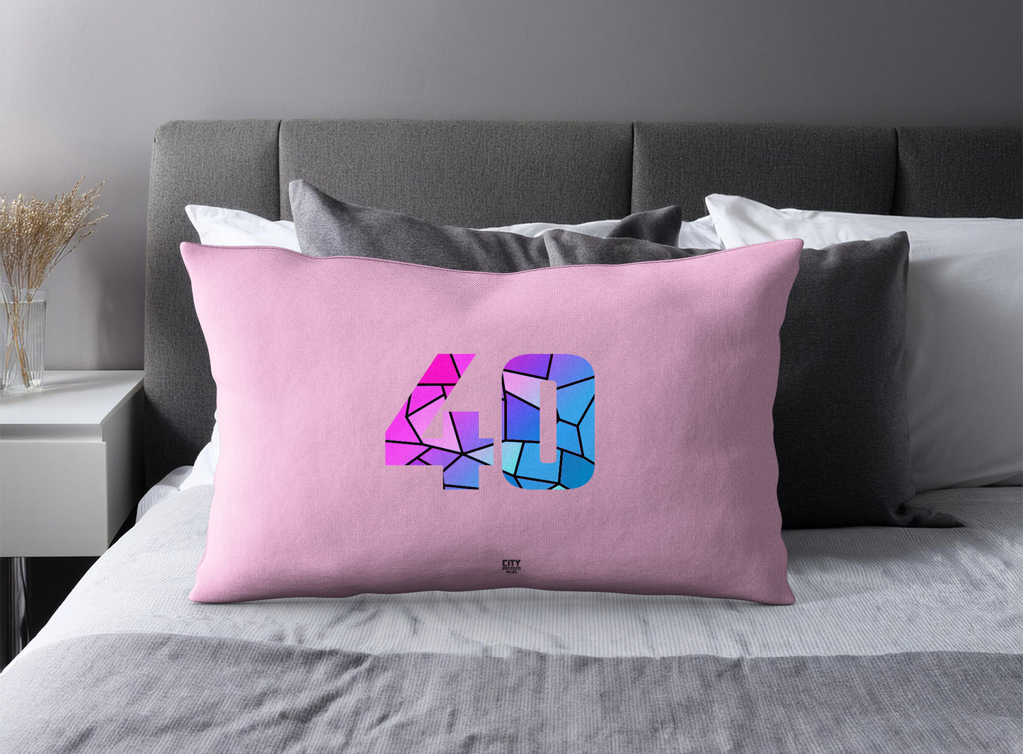 Print Deliver Plus 40 Number Square & Rectangle Pillow Cases