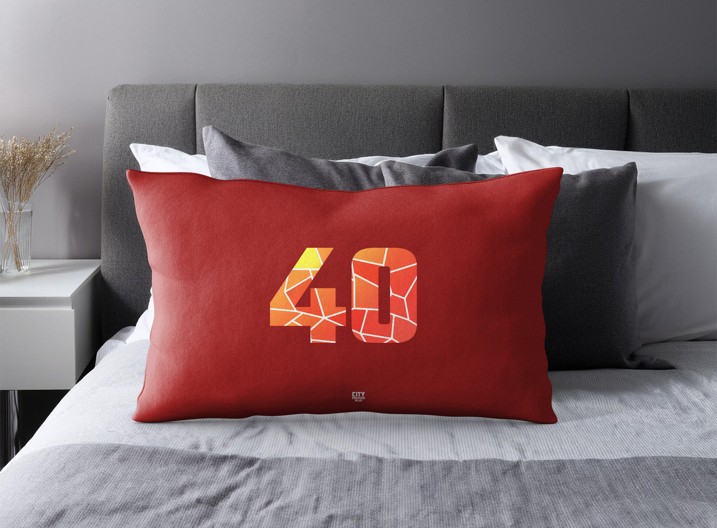 Print Deliver Plus 40 Number Square & Rectangle Pillow Cases