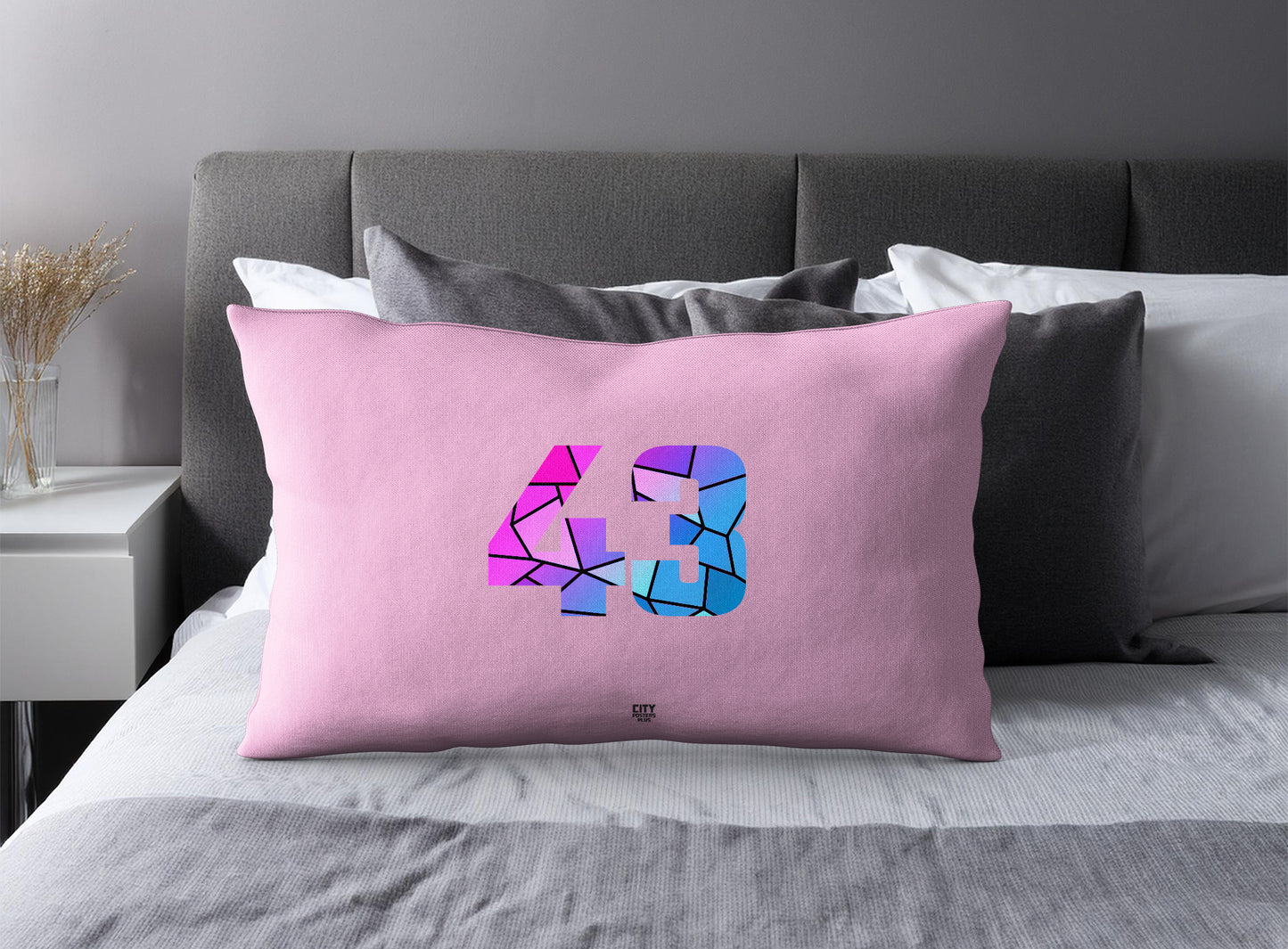 Print Deliver Plus 43 Number Square & Rectangle Pillow Cases