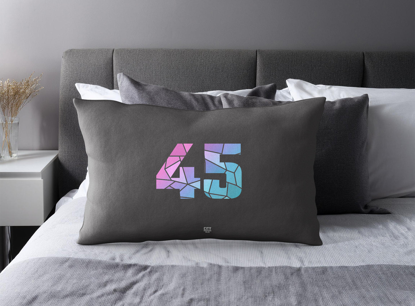 Print Deliver Plus 45 Number Square & Rectangle Pillow Cases