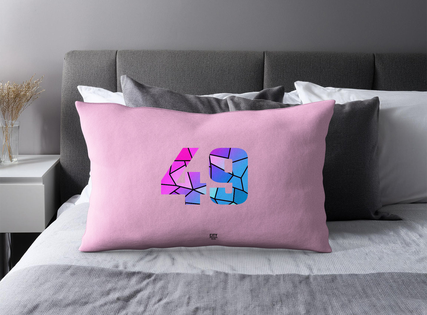 Print Deliver Plus 49 Number Square & Rectangle Pillow Cases