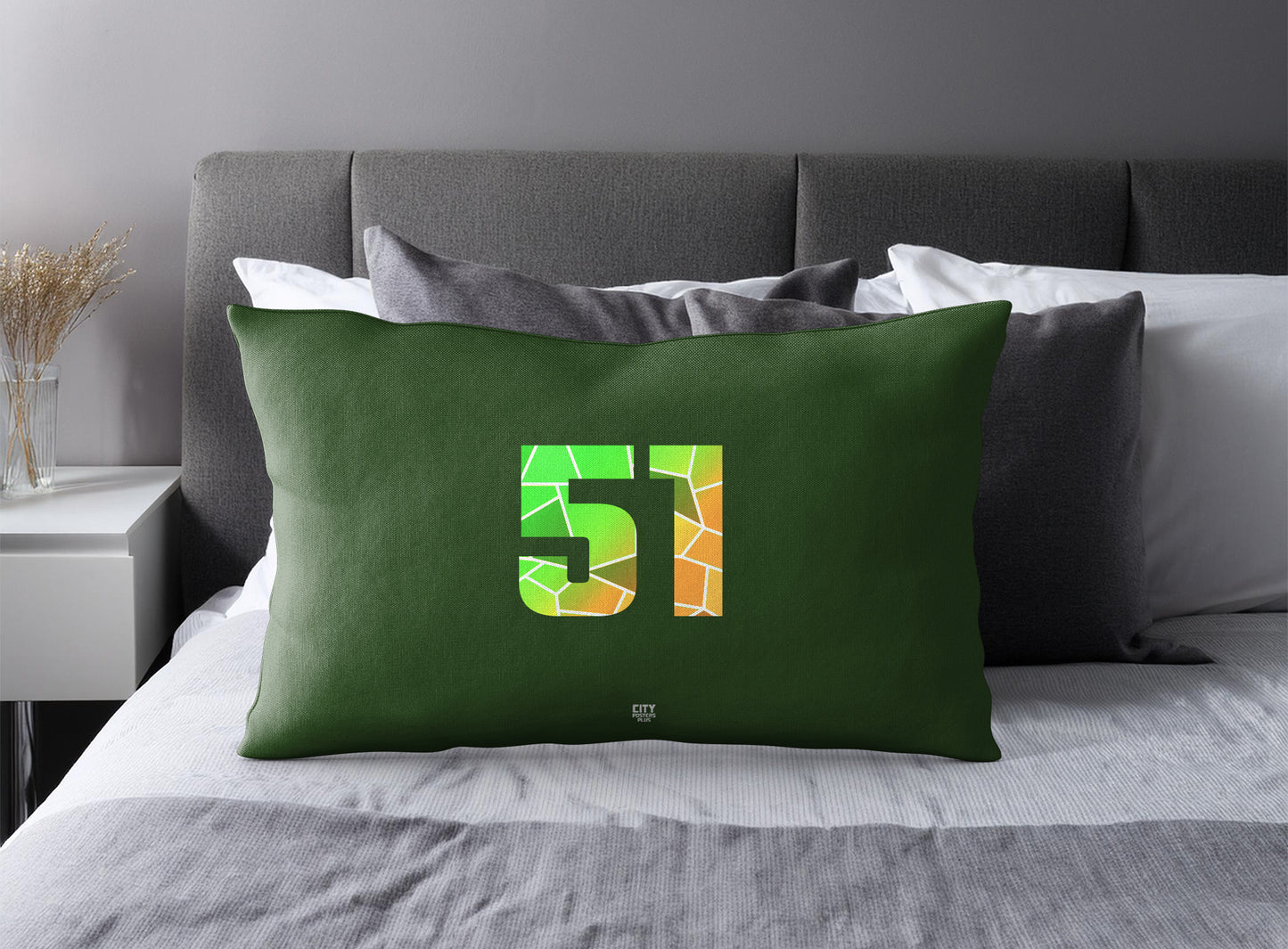 Print Deliver Plus 51 Number Square & Rectangle Pillow Cases