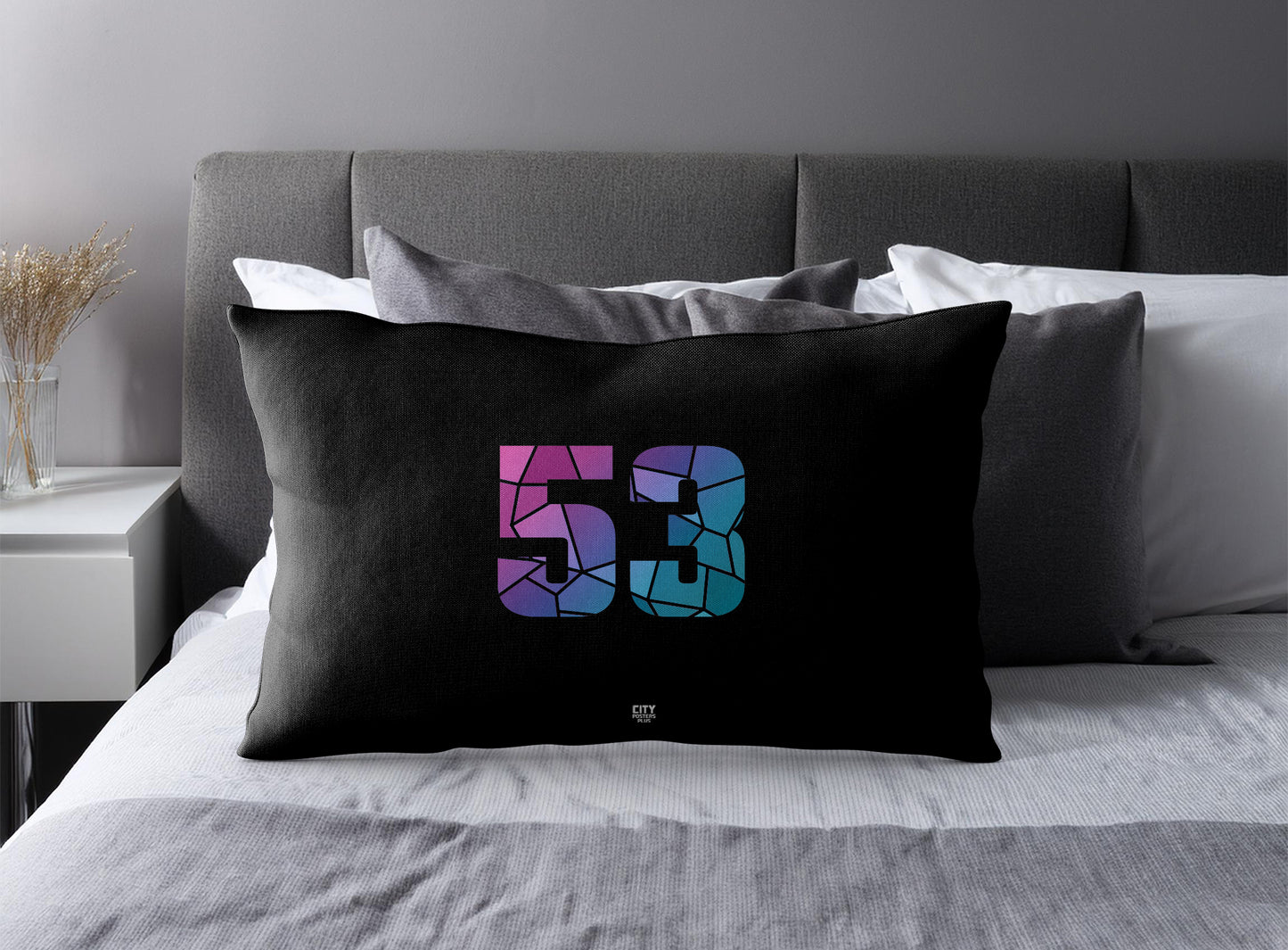Print Deliver Plus 53 Number Square & Rectangle Pillow Cases