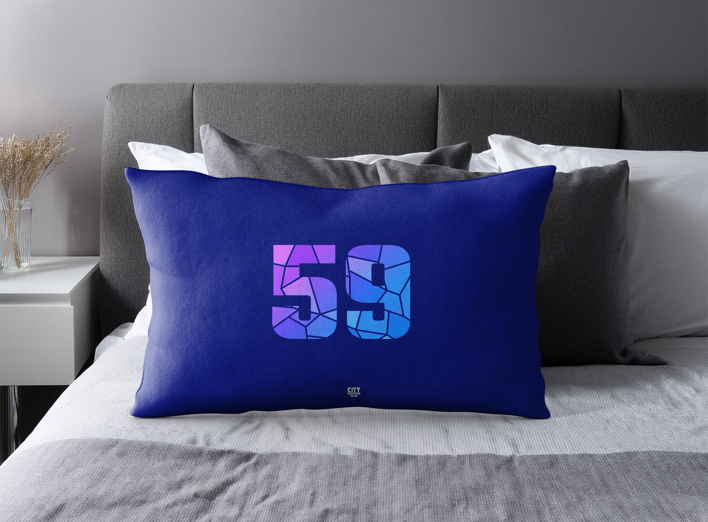 Print Deliver Plus 59 Number Square & Rectangle Pillow Cases