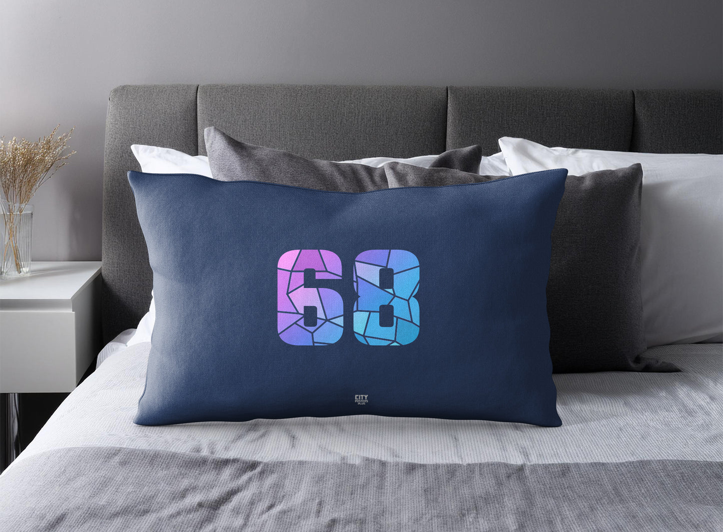 Print Deliver Plus 68 Number Square & Rectangle Pillow Cases