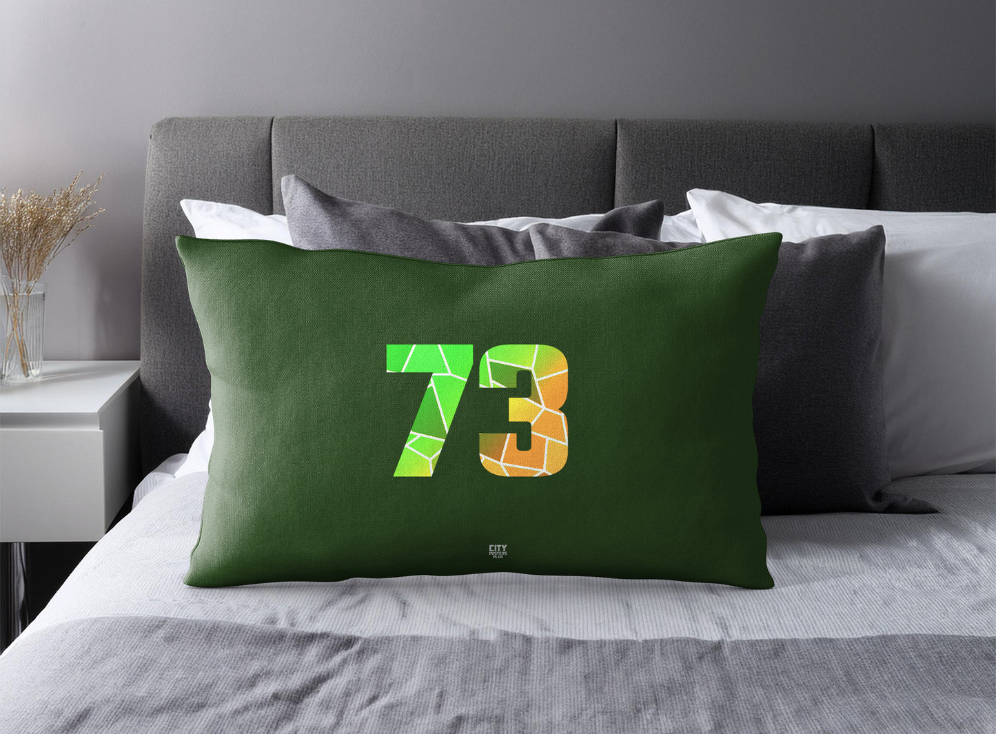 Print Deliver Plus 73 Number Square & Rectangle Pillow Cases