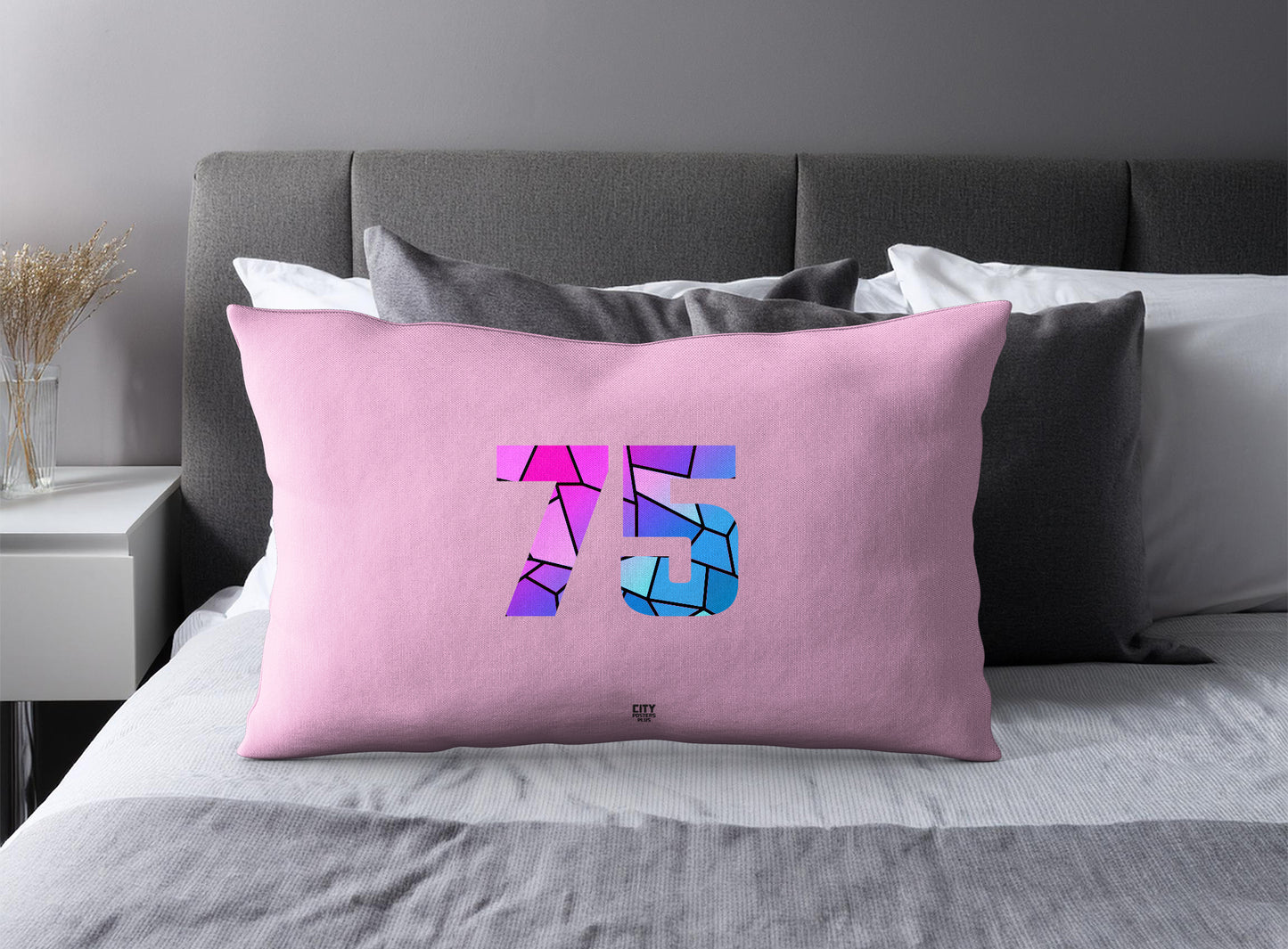 Print Deliver Plus 75 Number Square & Rectangle Pillow Cases