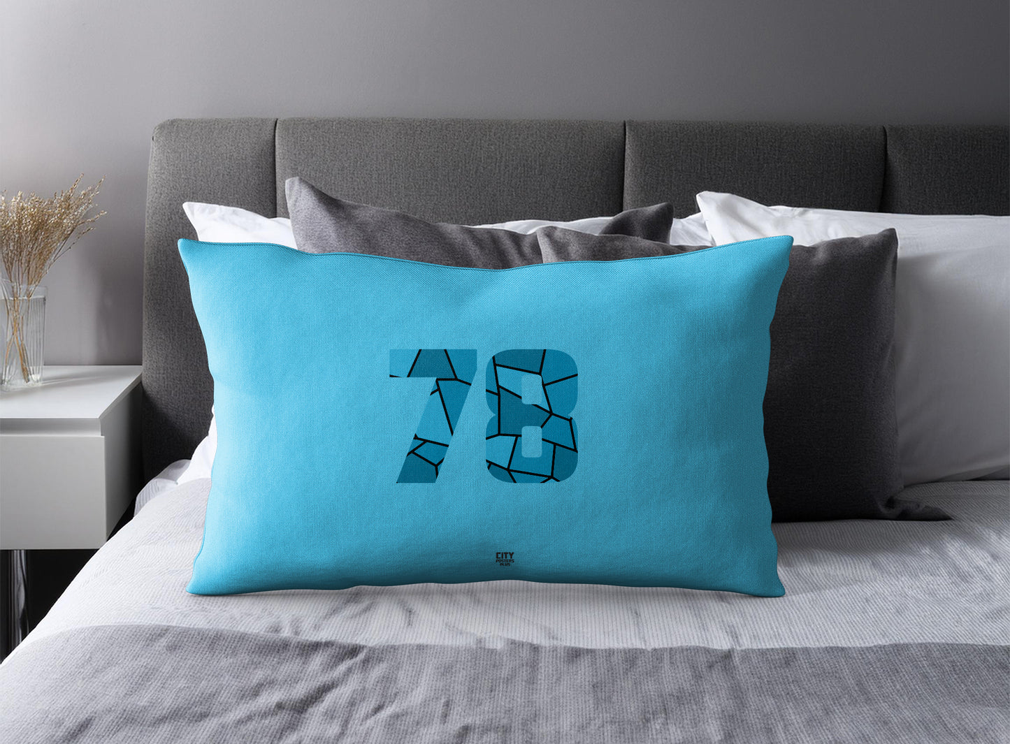 Print Deliver Plus 78 Number Square & Rectangle Pillow Cases