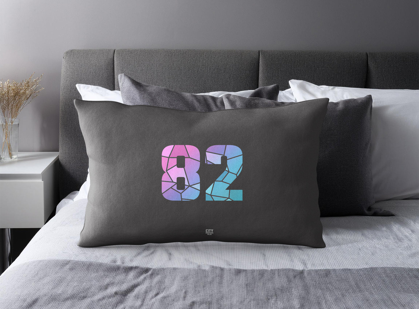 Print Deliver Plus 82 Number Square & Rectangle Pillow Cases