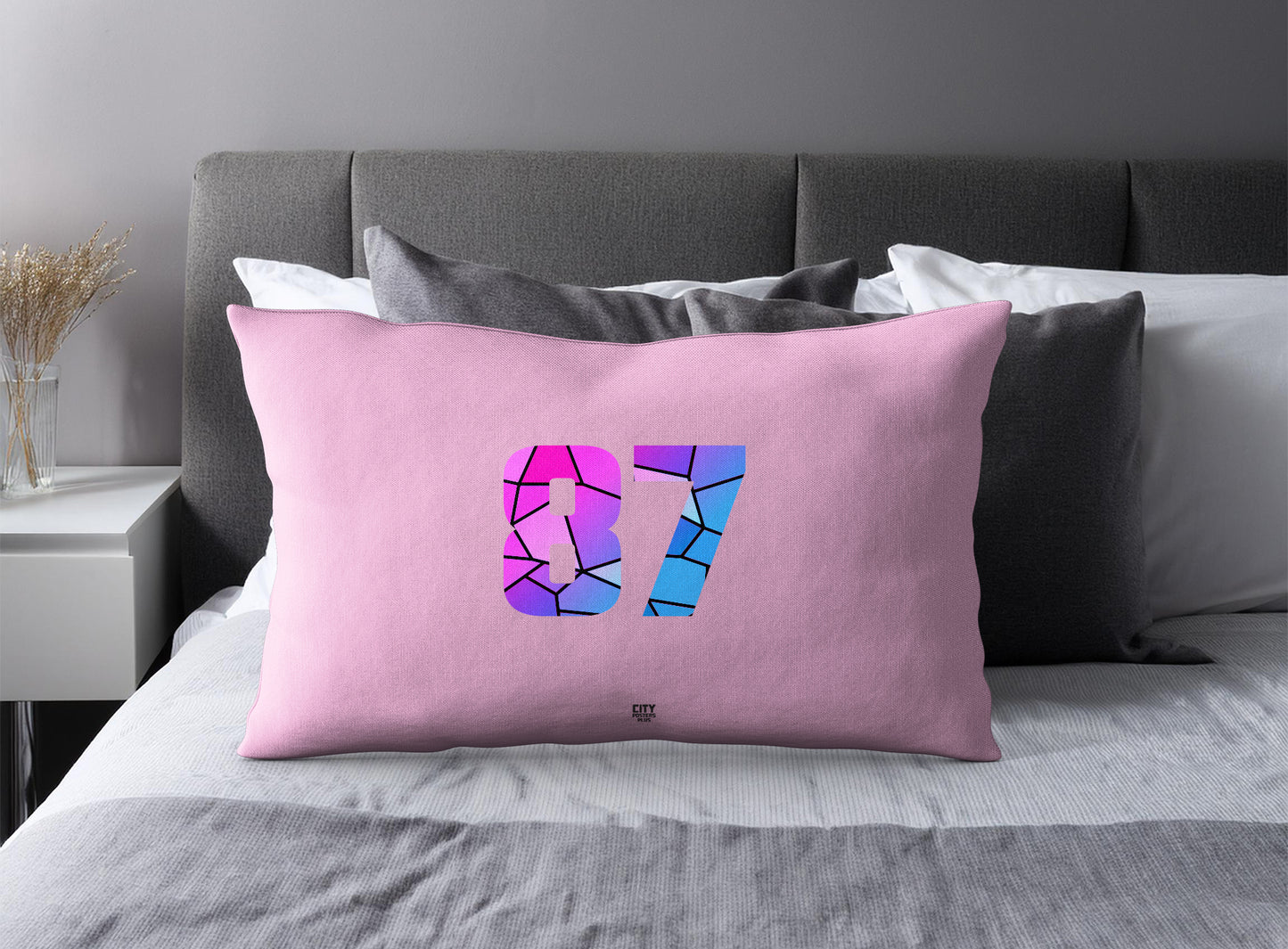 Print Deliver Plus 87 Number Square & Rectangle Pillow Cases