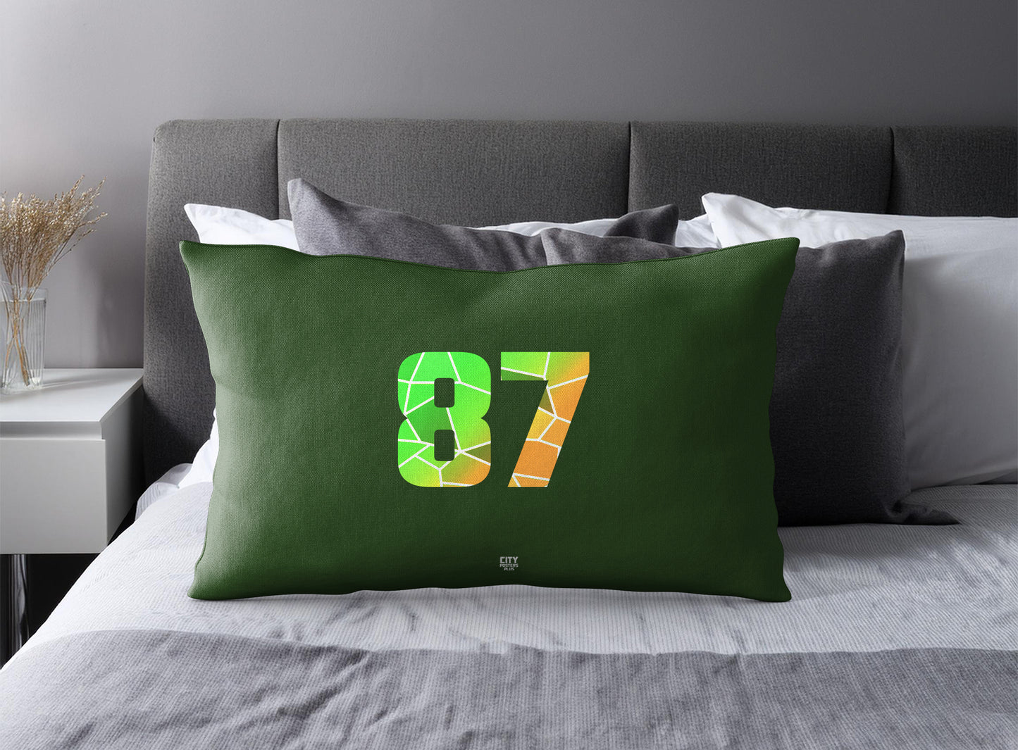 Print Deliver Plus 87 Number Square & Rectangle Pillow Cases