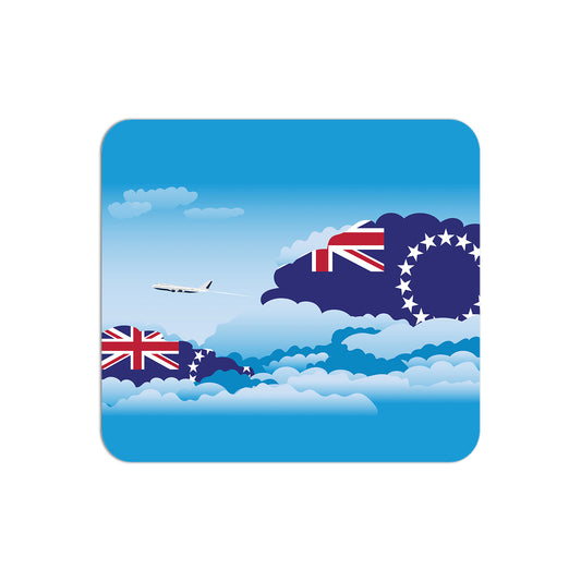 Cook Islands Airplane Airport Flight Day Clouds Mousepad 