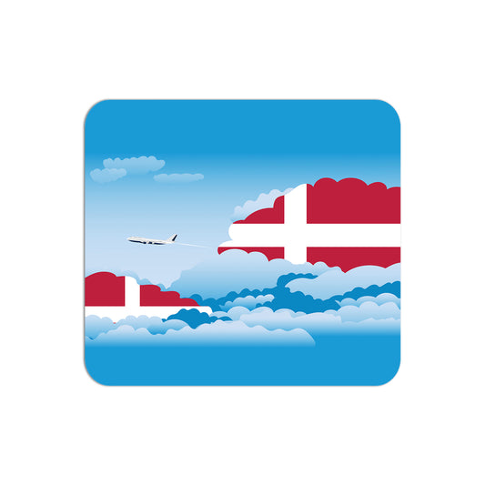 Denmark Airplane Airport Flight Day Clouds Mousepad 