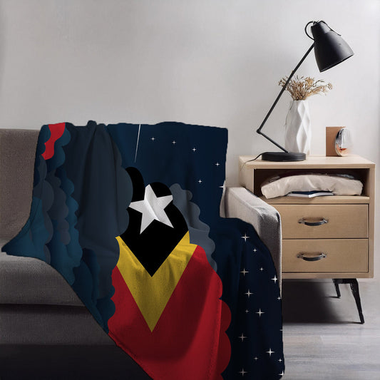 East Timor Night Clouds Blankets & Throws | Premium Soft Blankets | City Posters Plus