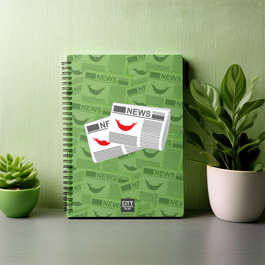 Easter Island Rapa Nui Newspapers Notebook