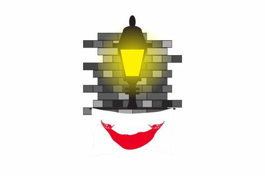 Easter Island Rapa Nui Town Street Lamp Bricks Sticker & Magnet