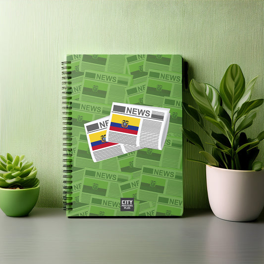 Ecuador Newspapers Notebook