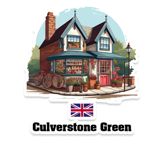 Culverstone Green Home Town Office Shop United Kingdom Sticker & Magnet