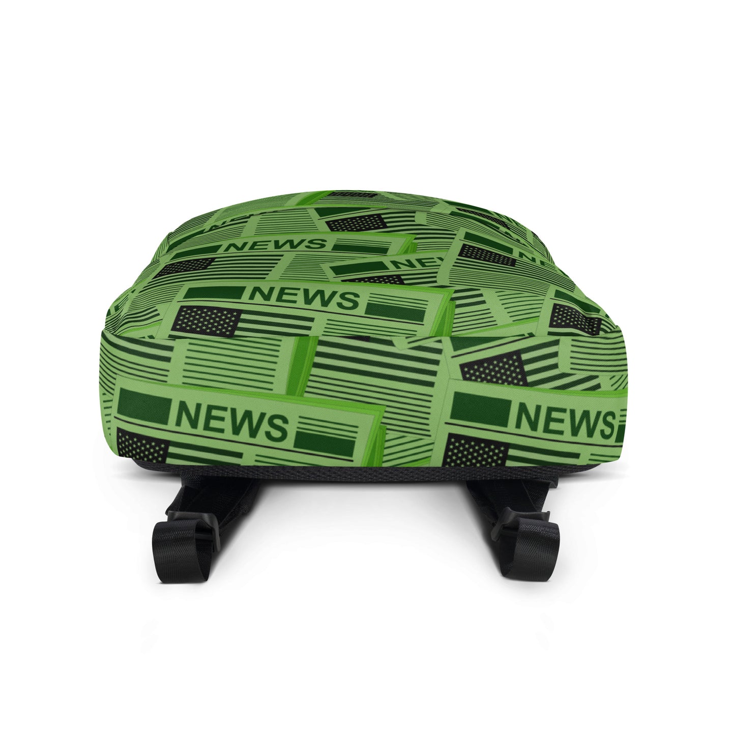 USA Newspapers 15" inches Laptop Backpack (Green)