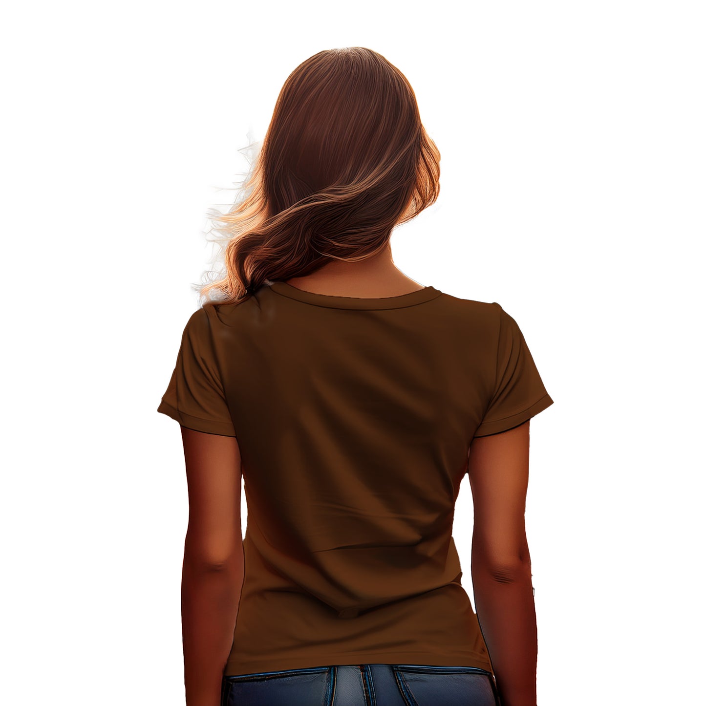 2038 Year Women T-Shirt (Brown)