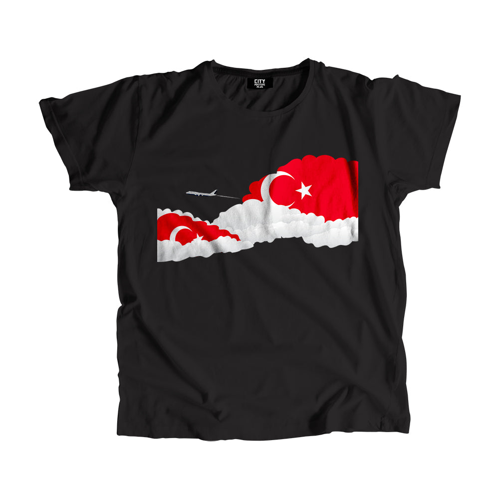 Turkey Day Clouds Men Unisex T-Shirt