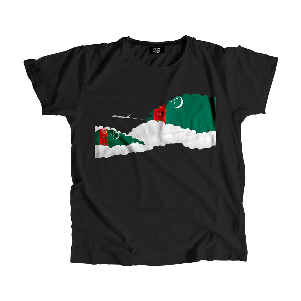Turkmenistan Day Clouds Men Unisex T-Shirt