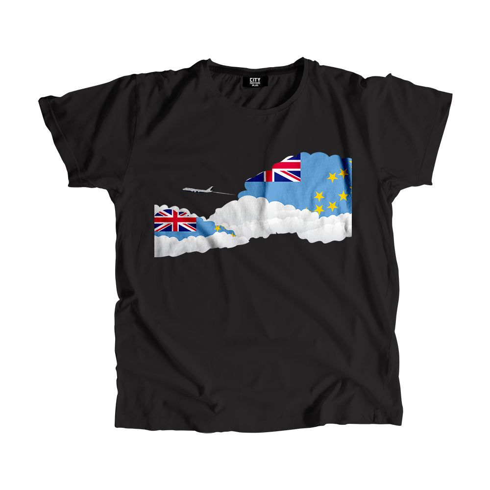 Tuvalu Day Clouds Men Unisex T-Shirt