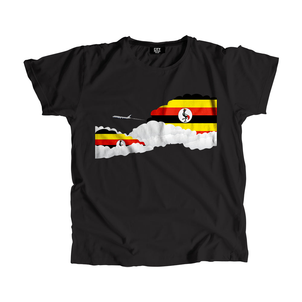 Uganda Day Clouds Men Unisex T-Shirt