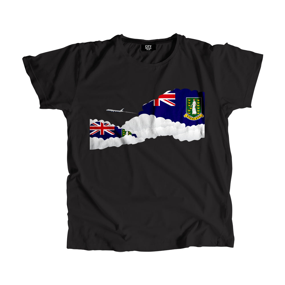 Virgin Islands - UK Day Clouds Men Unisex T-Shirt