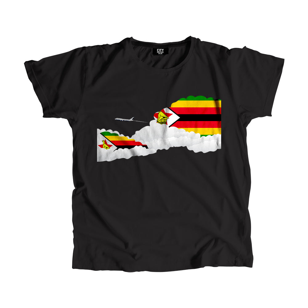 Zimbabwe Day Clouds Men Unisex T-Shirt