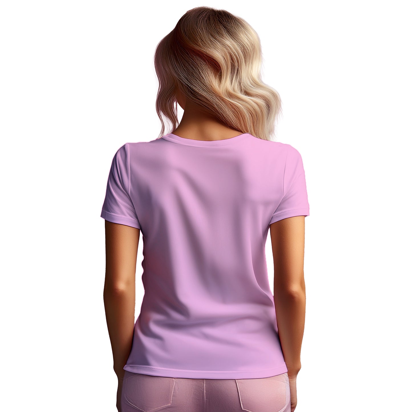 38 Number Women T-Shirt (Light Pink)