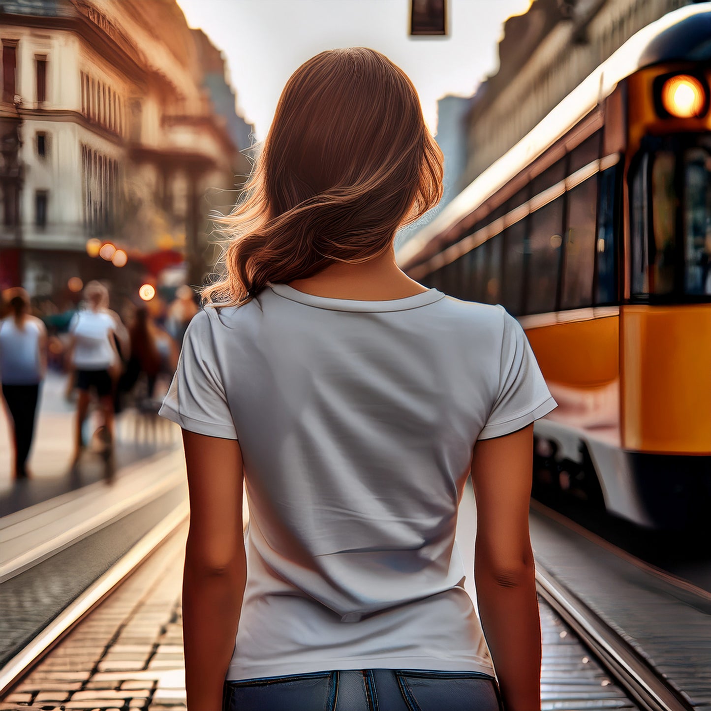 2049 Year Women T-Shirt (Melange Grey)