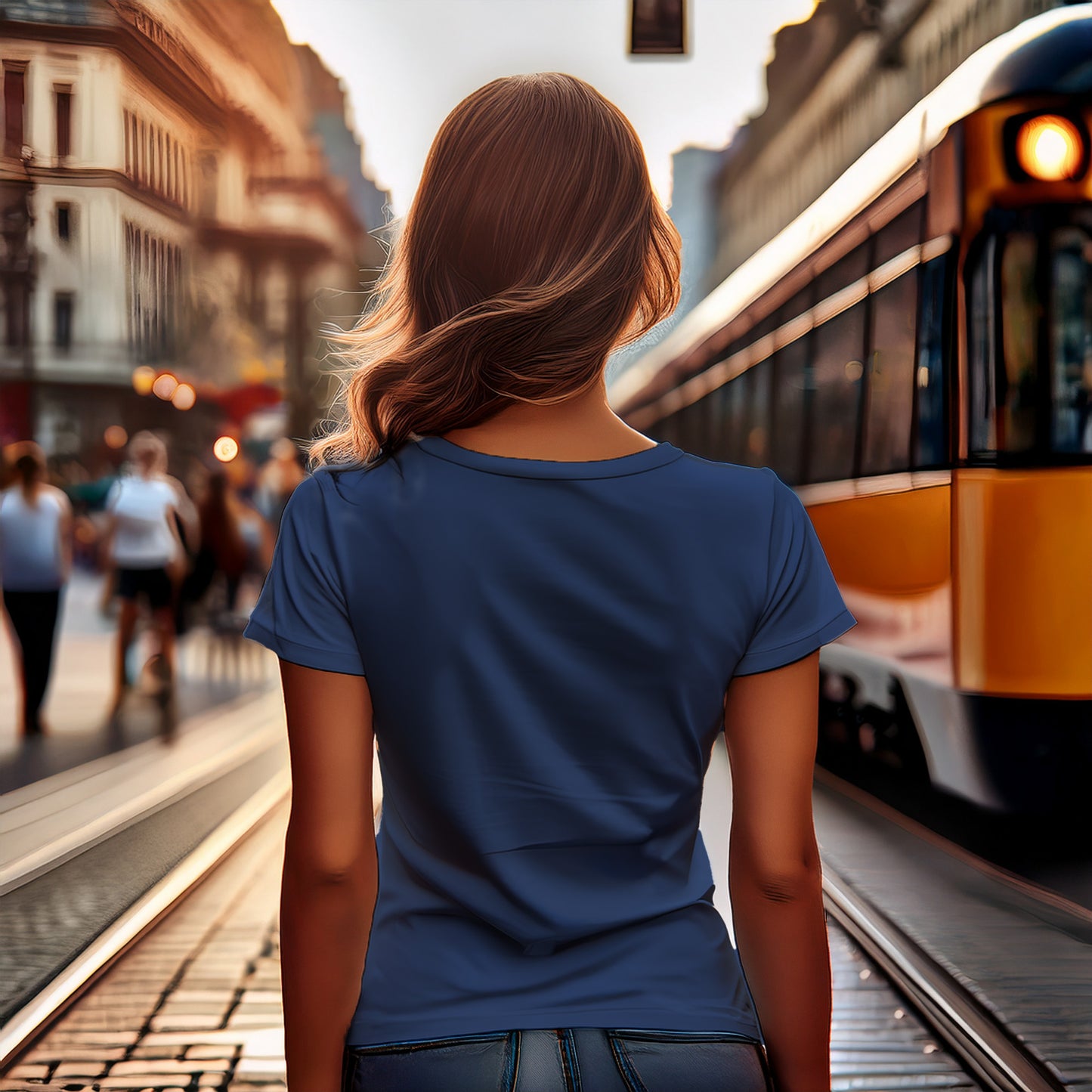 1855 Year Women T-Shirt (Navy Blue)