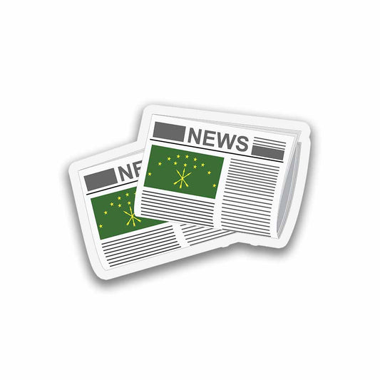 Adygea Newspapers Sticker & Magnet