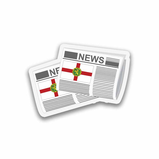 Alderney Newspapers Sticker & Magnet