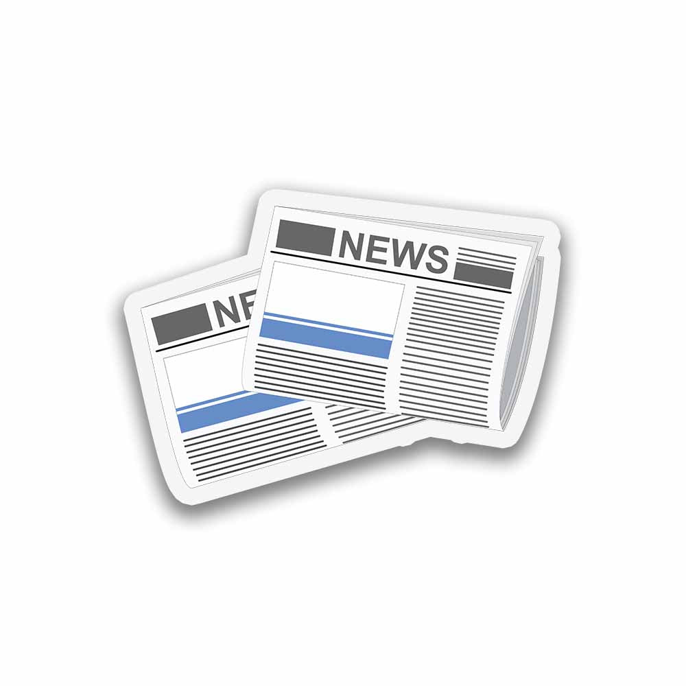 Altai Republic Newspapers Sticker & Magnet