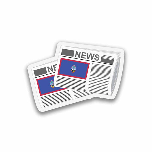Guam Newspapers Sticker & Magnet