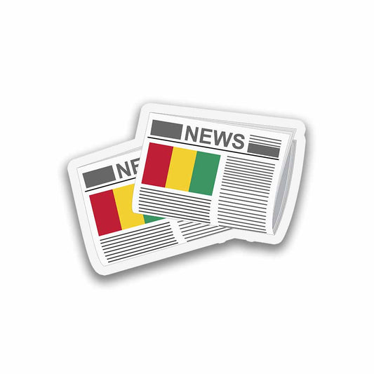 Gulnea Newspapers Sticker & Magnet