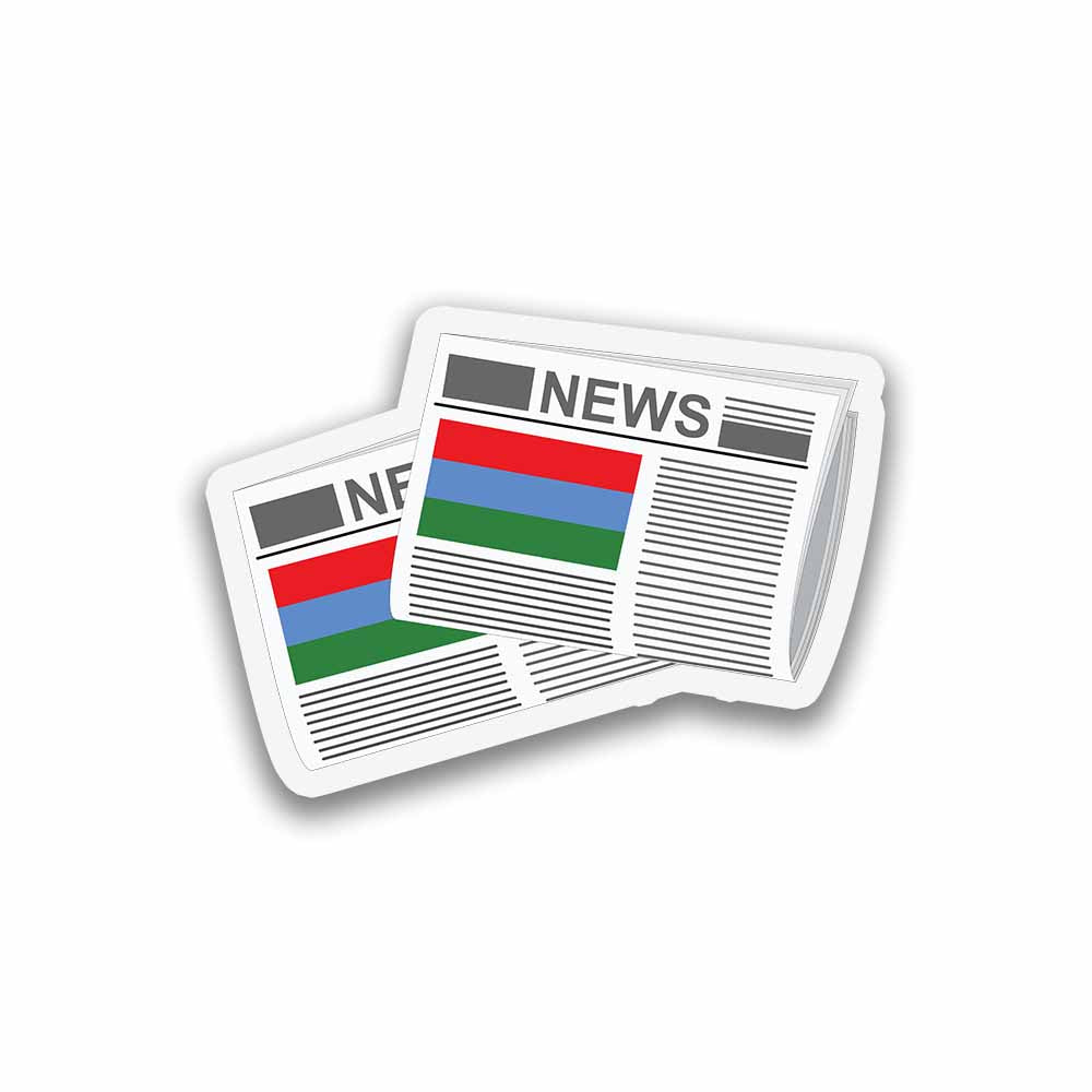 Karelia Newspapers Sticker & Magnet