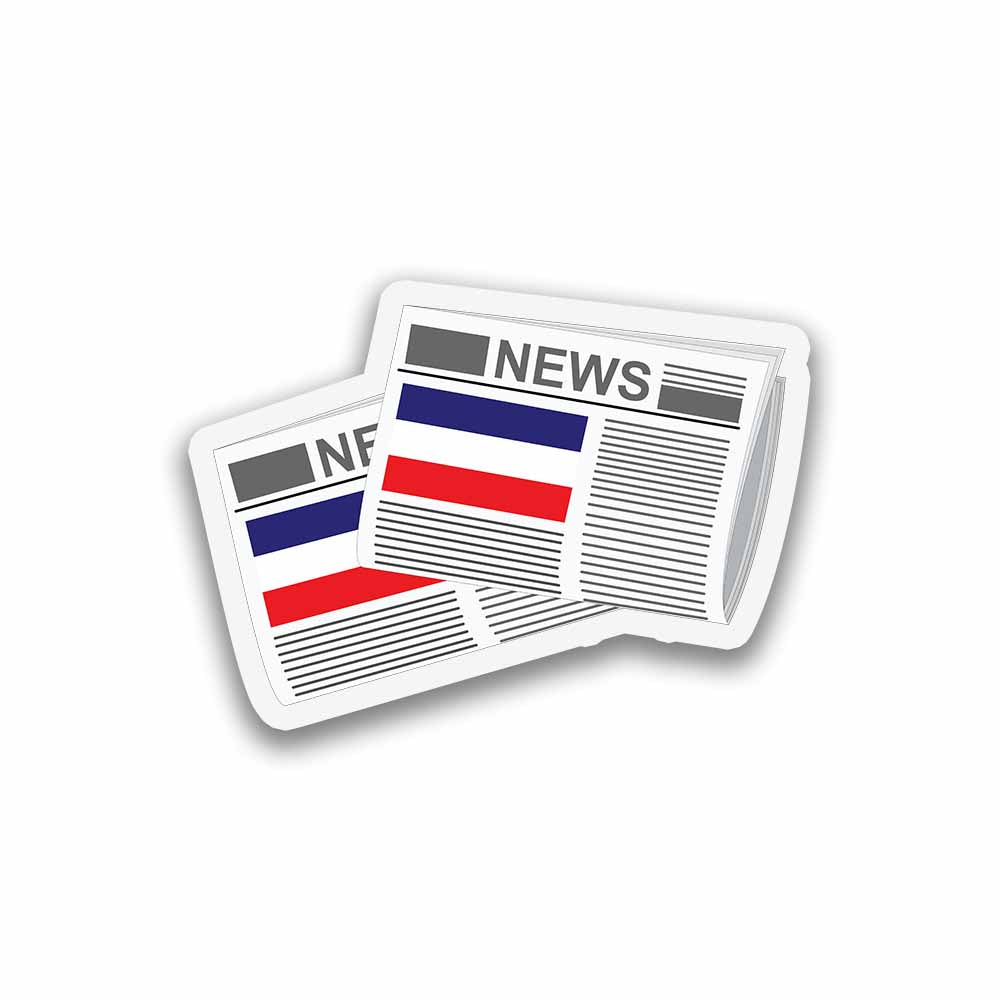 Los Altos Newspapers Sticker & Magnet
