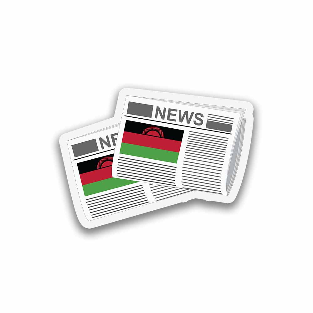 Malawi Newspapers Sticker & Magnet