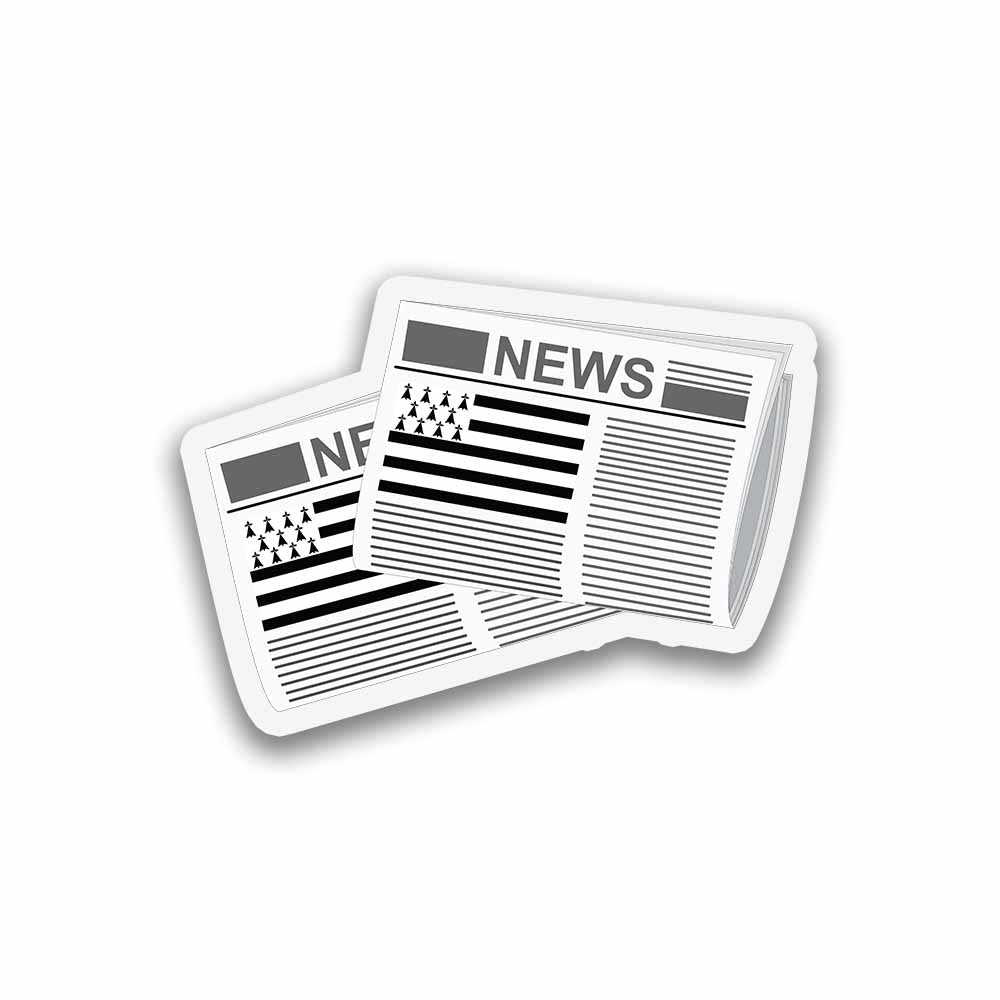 Brittany Newspapers Sticker & Magnet