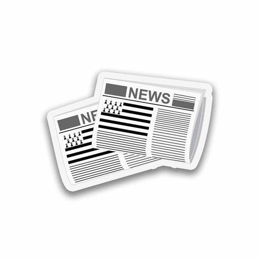 Brittany Newspapers Sticker & Magnet