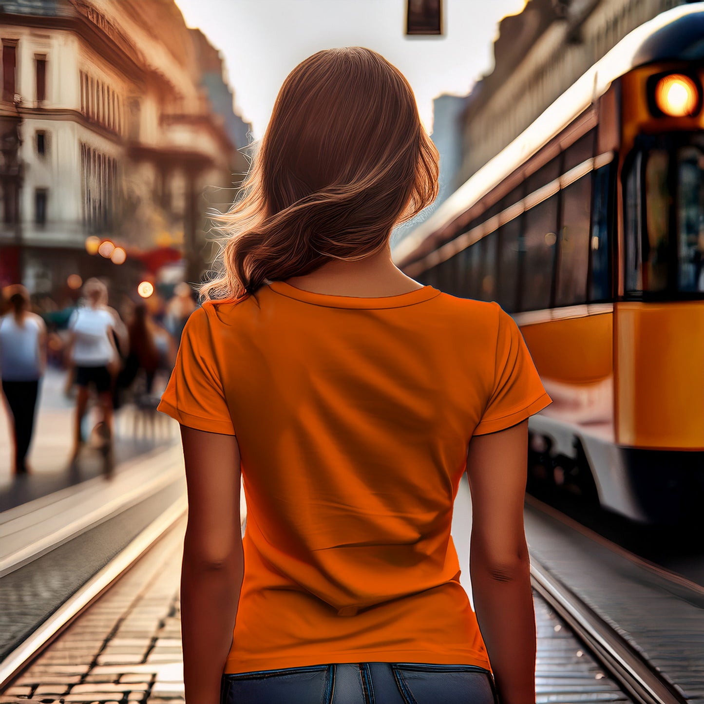 1894 Year Women T-Shirt (Orange)
