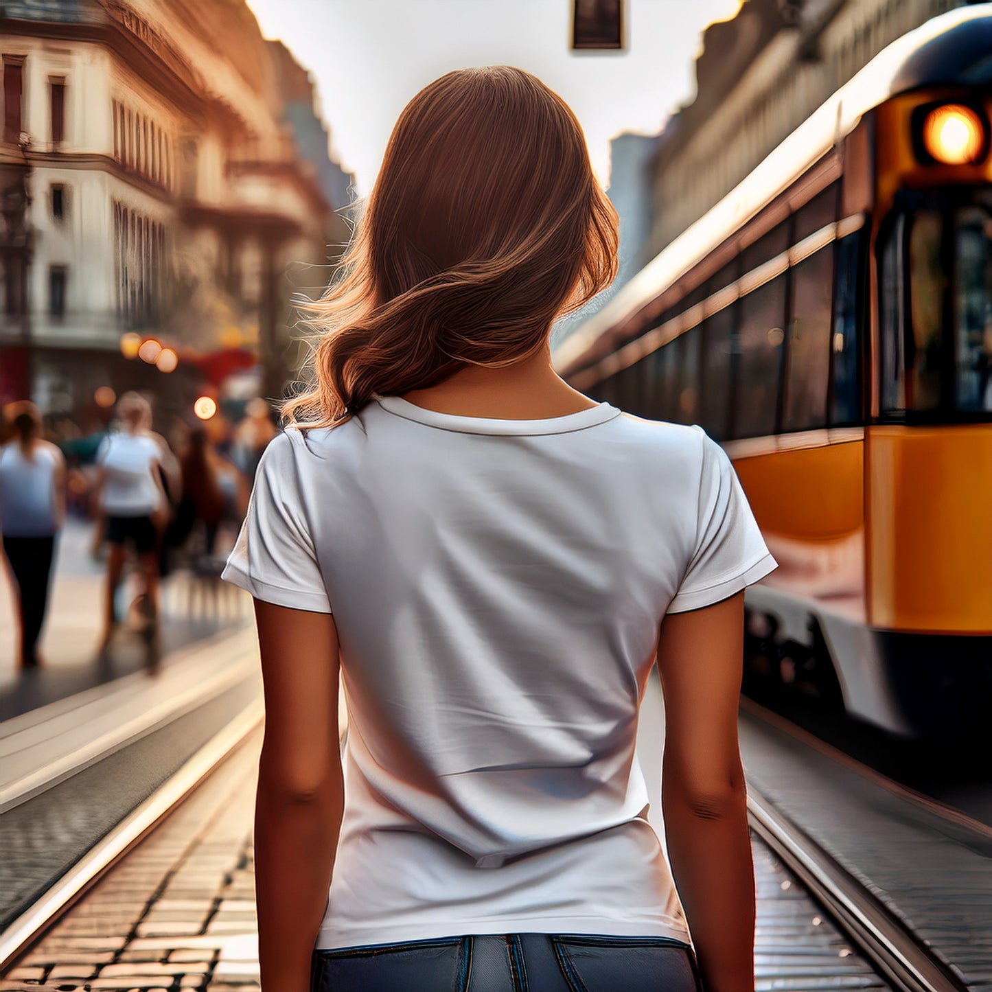 2062 Year Women T-Shirt (White)